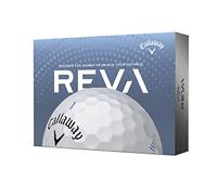 Callaway Golf REVA Balle de Golf 2023, Perle, Une douzaine