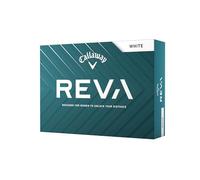 Callaway Balle de golf REVA 2025 Pack de 12 Blanc