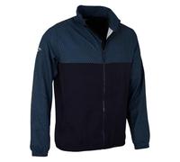 Callaway Golf Veste de golf pour homme à blocs avec fermeture éclair intégrale coupe-vent, Pervenche, S