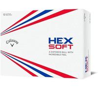 Callaway Balles de golf Hex Soft Blanc (2019), mixte, 642305612, blanc, One Dozen
