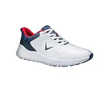 Callaway Homme Étoile Chaussure de Golf, Blanc, Bleu Marine, Rouge, 42 EU