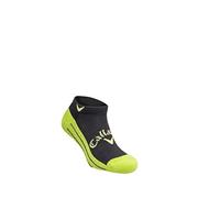 Callaway Homme Callaway Golf Basse Tour Optidri, pour Homme Chaussettes, Noir/Vert citron, Taille unique EU