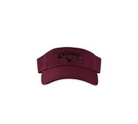 Callaway Homme Hw CG Liquid Metal Visor Rhea/Blk 22 Visière, Rouge Chiné/Noir, Taille Unique EU