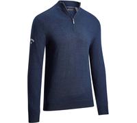 Callaway Lined Zip Sweatshirt Mens Bleu marine 2X Grand. Male