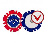 Callaway Lot de 2 marqueurs de balle de golf interchangeables jetons de poker