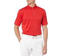 Callaway Mens Opti-Vent Short Sleeve Open Mesh Polo Shirt Golf Top Salsa Small