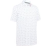 Callaway Men's Short-Sleeve Performance Polo Shirt Blanc éclatant 2X Large Male