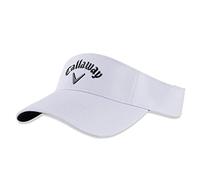 Callaway Mixte Liquid Metal Visor Visière, Blanc/Noir, Taille unique EU