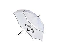 Callaway Mixte Um Cg Shield 64 Blanc/Noir 22 Parapluie de golf, Blanc/Noir, Taille unique EU