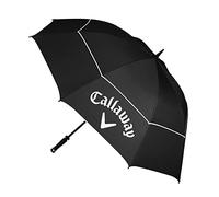 Callaway Mixte Um Cg Shield 64 Noir/Blanc 22 Parapluie de golf, Noir/Blanc, Taille unique EU