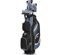 Callaway New Set Solaire, clubs de golf pour femme, 10 pièces (9 clubs + sac), bleu/noir