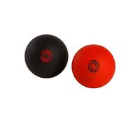Callaway Odyssey Lot de 2 balles de Putt lestées Rouge/Noir