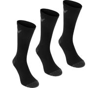 Callaway Opti Dri 3 Pack Golf Socks Noir Tailles 7 à 11 pour hommes Male