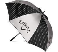 Callaway Parapluie Uv (2020), 64-Pouces 5920006 , Mixte Adulte, Noir/Argent/Blanc, Taille Unique