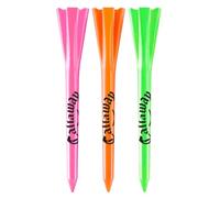 Callaway Plastic Golf Performance Lot de 30 Tees 7,9 cm Mélange néon Mixte, Fluo Mix, 2-3/4 inch