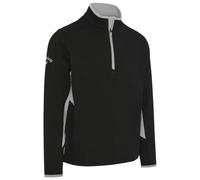 Callaway Pull de golf imperméable avec fermeture éclair 1/4 pour homme, caviar, XXL