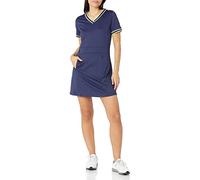 Callaway Robe Colorblock Col V Manches Courtes, Peacoat, L Femme