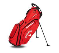 Callaway Sac de Golf Fairway 14 avec Support 2025, Rouge/Noir/Blanc