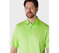 Callaway Solid Polo Shirt Mens Frêne vert Très petit Male