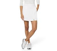 Callaway Solid Stretch Golf Skort Jupe-Short, Blanc éclatant, s Femme