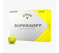 Callaway Supersoft 2025 Balles De Golf 12 Pièces Mat Jaune