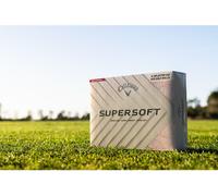 Callaway New Supersoft Splatter 360 2025 Balles de golf (rouge)