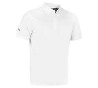 Callaway Solid Polo Shirt Mens Blanc 2X Grand. Male