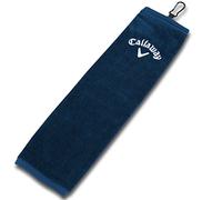 Callaway Tri-Fold Golf Serviette Trifold Adulte Unisexe, Marine, 16 x 21 Inches