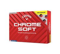 Callaway True Track Balle de Golf chromée Souple de qualité supérieure Jaune