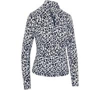 Callaway Two-Tone Geo Sun Protection Womens Peacoat S Chemise polo