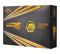 Callaway Warbird 2.0 Lot de 12 balles de golf jaunes