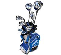 Callaway X Lot de 7 Paquets de 7 pièces, Main Gauche, Bleu Unisexe, Xj Junior Golf Set Level 3 LH Blue