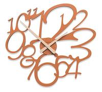 CalleaDesign - Horloge Murale Frivole, Terre Cuite
