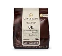 Callebaut Finest Chocolat noir belge, marron, 400 g