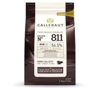 Callebaut Galets de chocolat Noir - 2,5 kg