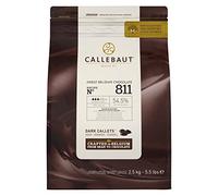 CALLEBAUT N 811 Chocolat Noir Belge 54,5% - Poids 2,5 kg