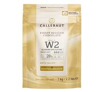 Callebaut Chocolat blanc W2 pistoles – Sachet 1 kg