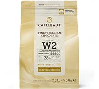 Callebaut W2NV 28% "Select" White Chocolate Chips Easymelt (Callets) (1 x 2,5 kg)