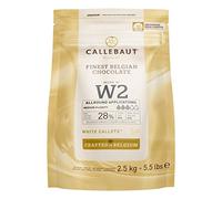 Callebaut W2NV 28% "Select" White Chocolate Chips Easymelt (Callets) (1 x 2,5 kg)