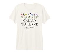 Called to Serve God Jesus Christian Bible Verse Mark 10:45 T-Shirt Haut de Gamme