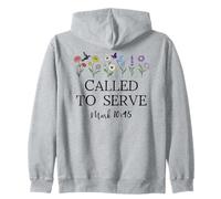 Called to Serve God Quote Christian Bible Verse Mark 10:45 Sweat à Capuche