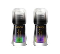 Calleon Liquid Eyeshadow, Shift Color Eyeshadow | Œil À Fard À Paupières Liquide Étincelant Avec Changement De Couleur, Cosmétiques Des Yeux Hautement Pigmentés Pour Le Maquillage De Noël À Long Terme