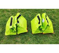 Callieway Double-Emballage Sacs de lestage „Premium„ (Couleur lémon-Vert) en Forme Triangulaire avec capacité de 25 kg de Sable de pour Tunnel Agility Ø 60cm