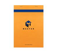 Calligraphe Bloc-notes Master 10705C A5 petits carreaux 100 feuilles 70 g orange