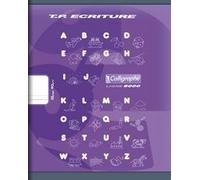 Calligraphe 108503c - Un Cahier De Travaux Pratiques (Gamme 8000 De Clairefontaine) 32 Pages 17x22 Cm 90g Lignes Dl5mm Et Pages Unies Blanches, Couverture Carte Offset, Couleur Aléatoire