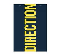 Calligraphe 17354C Un Bloc Direction Agrafé en Tête Noir (une Marque de Clairefontaine) - A4 21x29,7 cm - 100 Feuilles Petits Carreaux - Papier 70 g - Couverture Carte Pelliculée