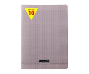 Calligraphe 18024Cpack - Lot 10 Cahiers Jaunes A4 48p GC Polypro