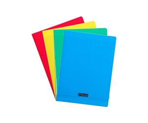 Calligraphe 18055C - Cahier Agrafé A4 140p Grands Carreaux 90g Polypro
