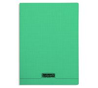 Calligraphe Cahier agrafé 18385C Vert 24x32 cm 96 pages petits carreaux 90g couverture polypro