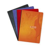 Calligraphe 2276C - Cahier Brochure Dos Toilé A4 288p Grands Carreaux 70g
